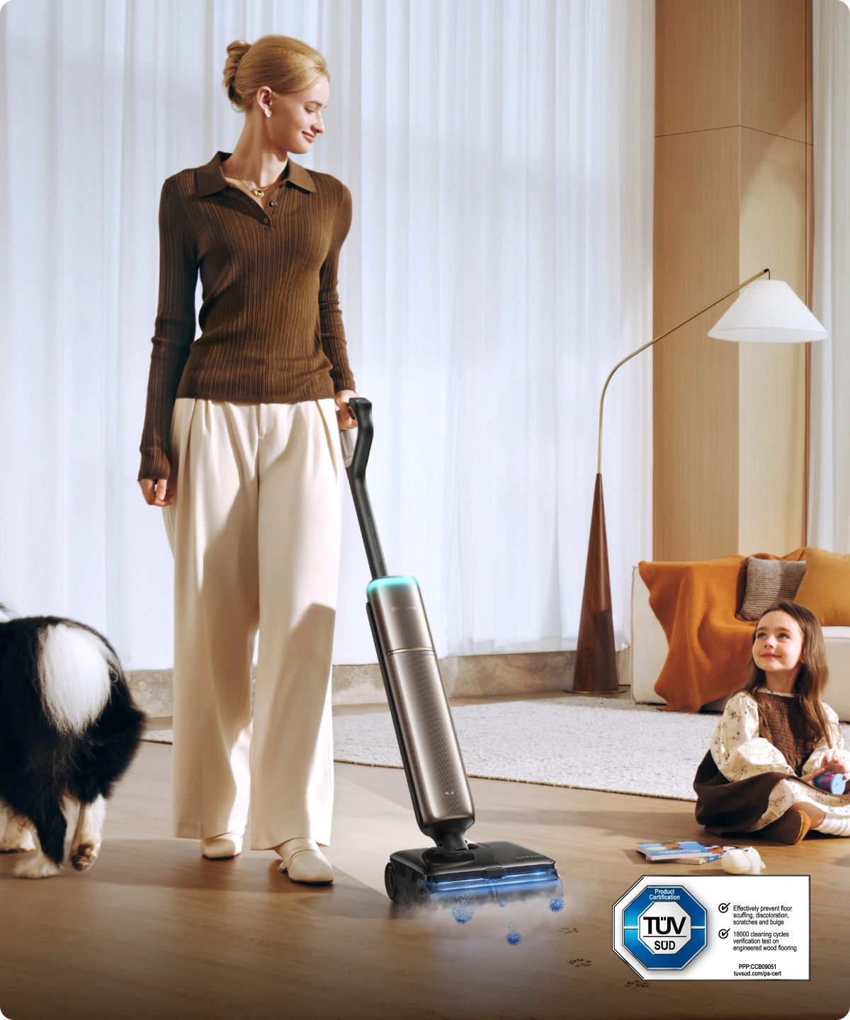 SaunaClean™ Vapor a 200 ℃: higiene segura para bebés