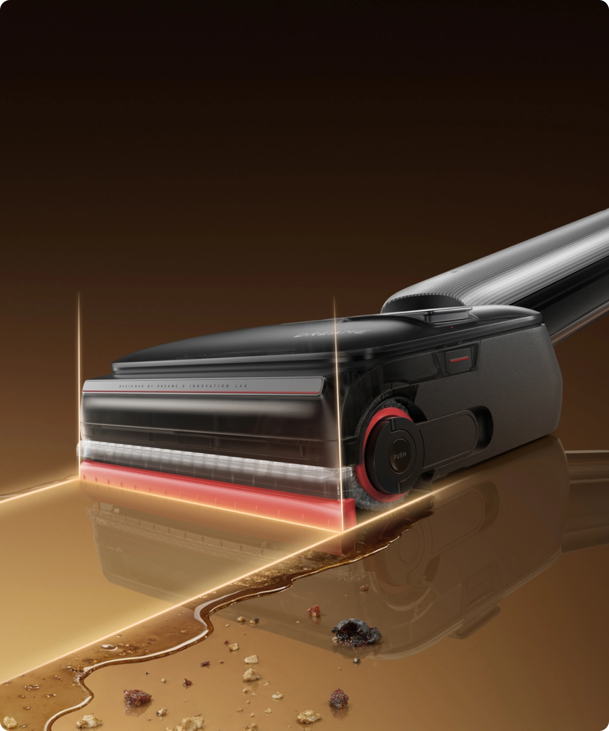 Elevación de 17 mm Brazo robótico con IA WhaleSweep™