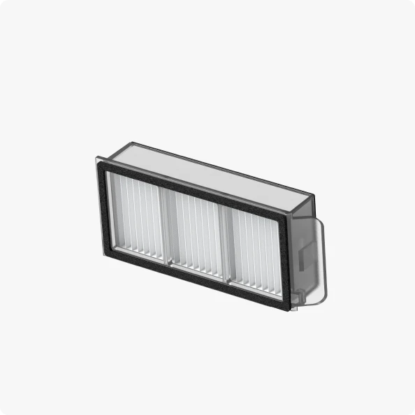 2 filtros del depósito de polvo  (1 preinstalado)